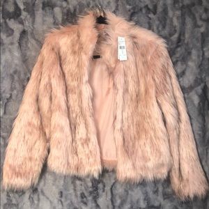 Pink Fur Coat
